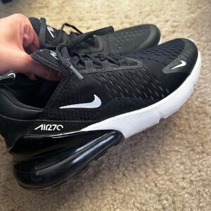 Nike Air Max 270 Black and White Sneakers